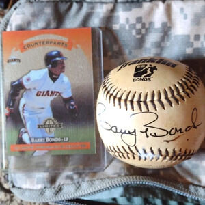 Barry Bonds Ball&Card